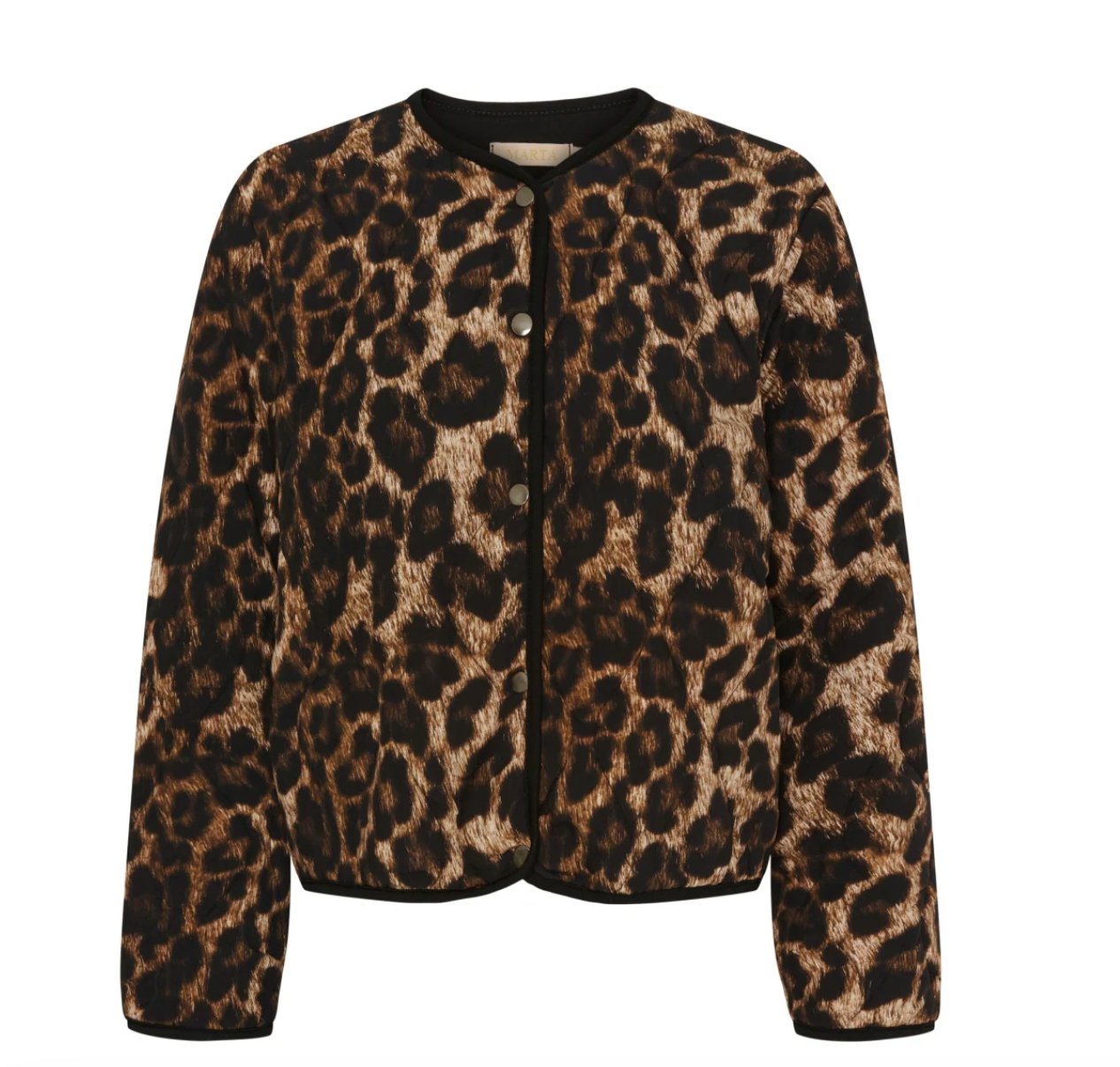 Jakke Quilt Leopard - VIAMAJA.DK