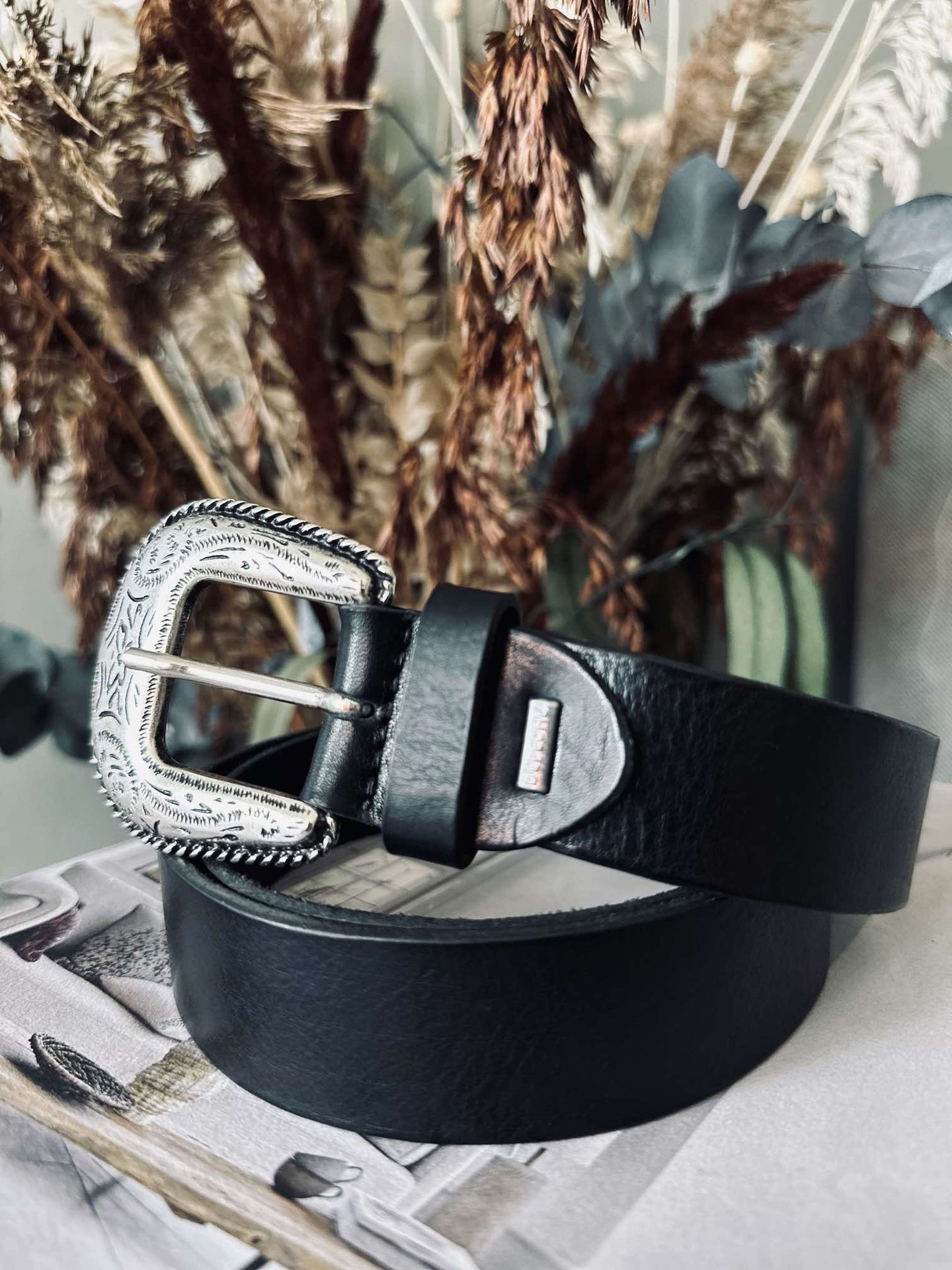 Jeans bælte – Black - VIAMAJA.DK