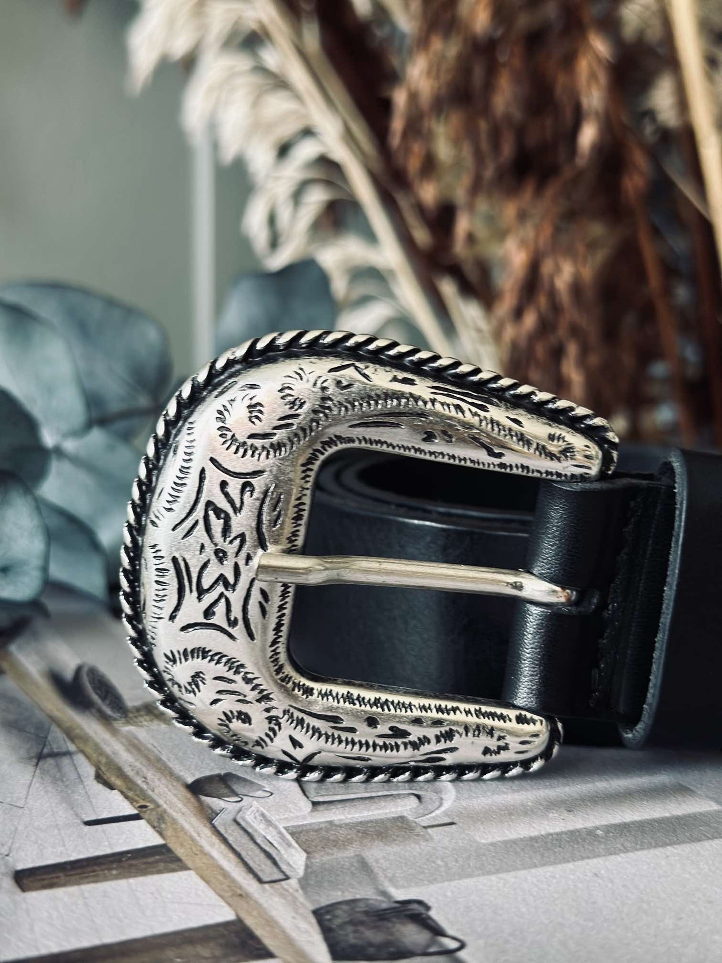 Jeans bælte – Black - VIAMAJA.DK