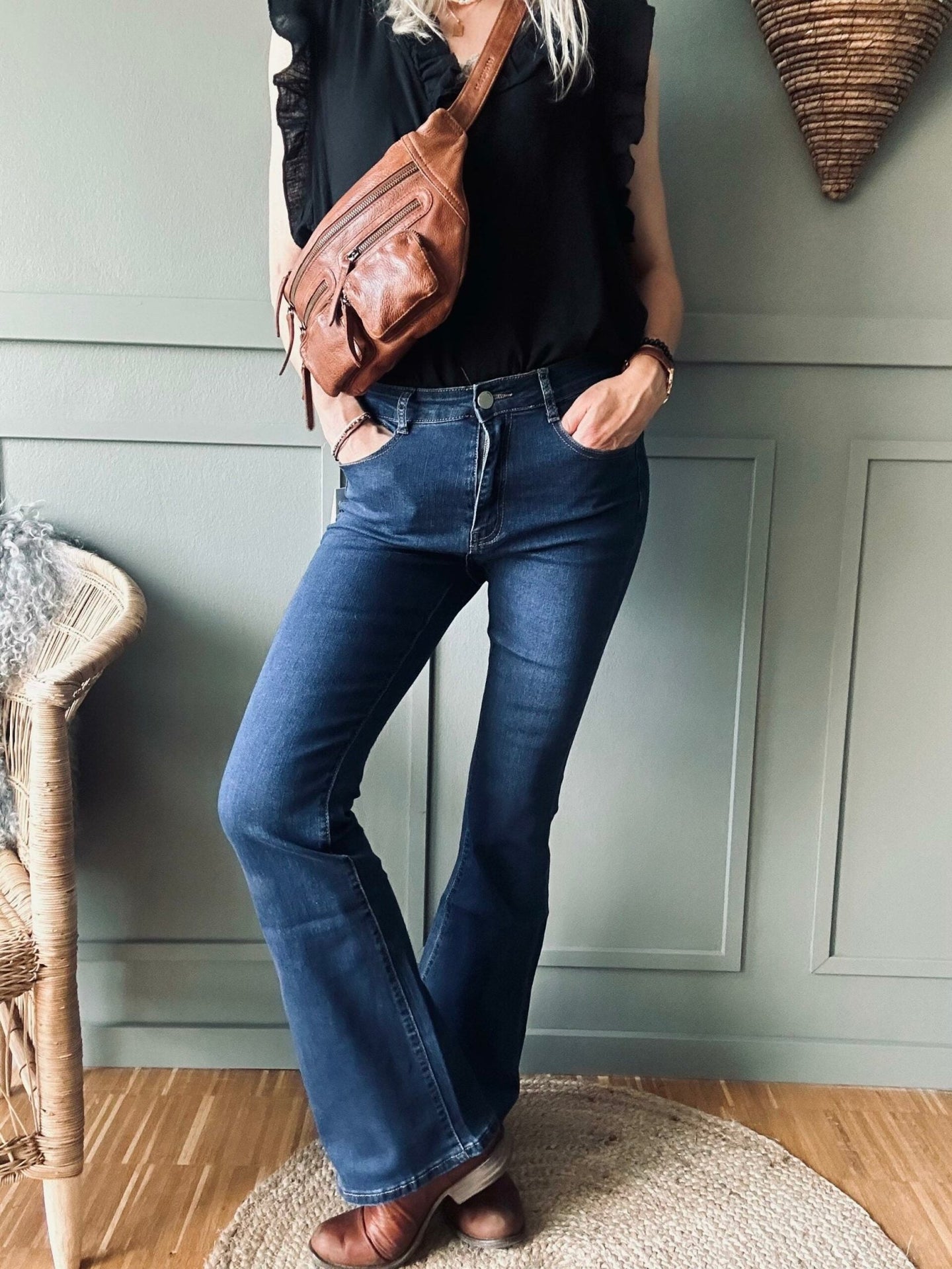 Jeans Ellen – Str 38 - 48 - VIAMAJA.DK