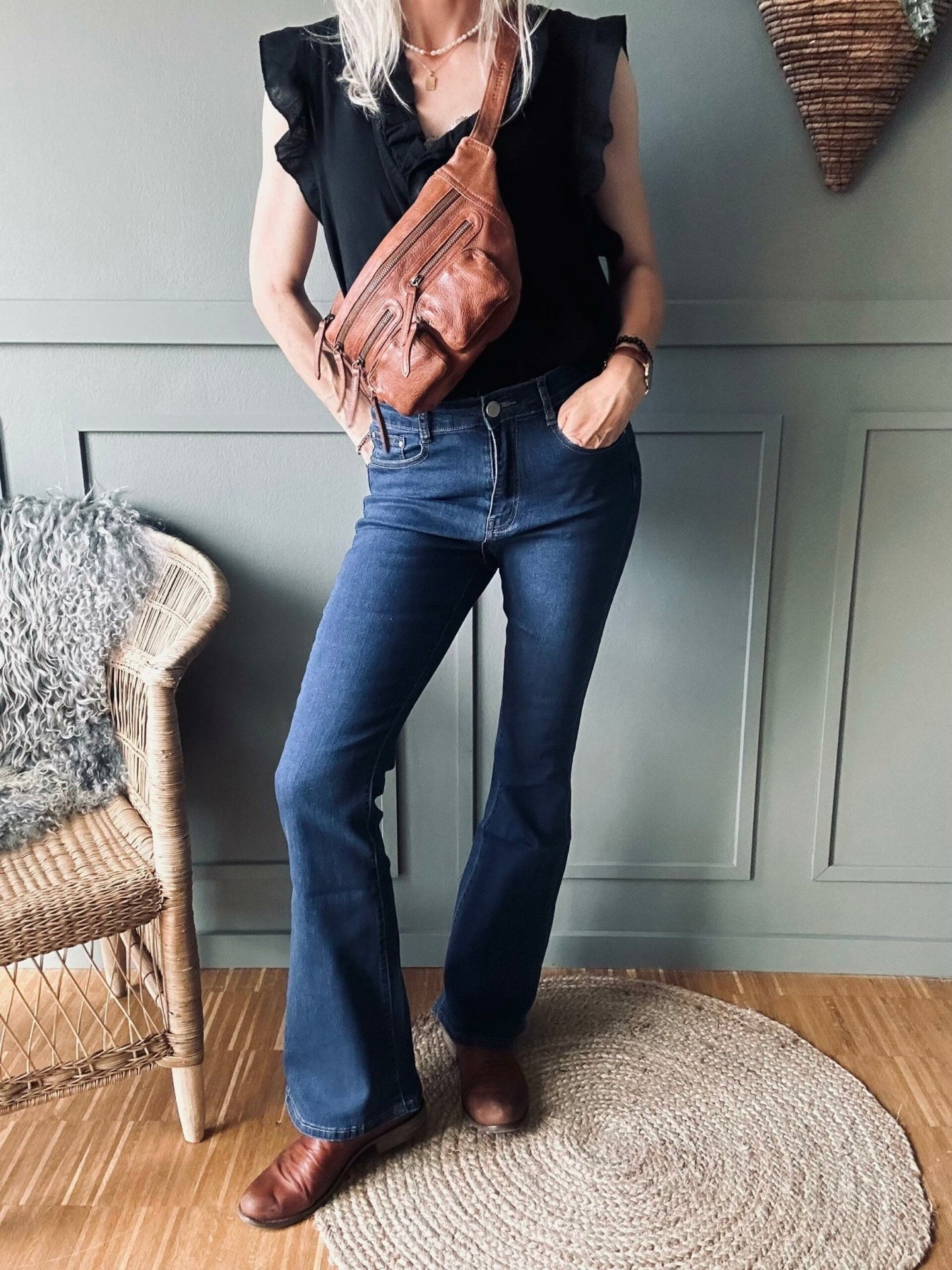 Jeans Ellen – Str 38 - 48 - VIAMAJA.DK