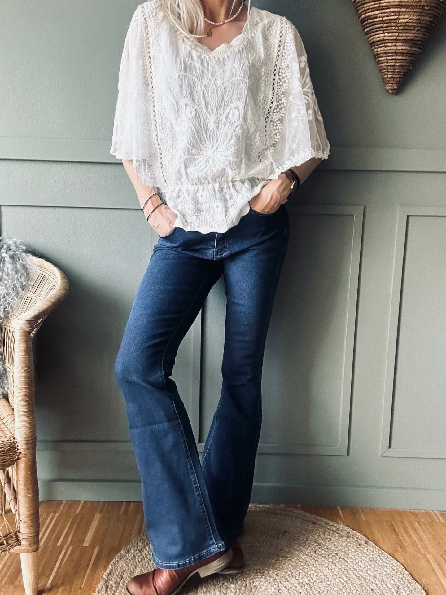 Jeans Ellen – Str 38 - 48 - VIAMAJA.DK