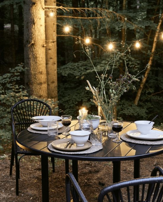 Jute dækkeserviet - Natur - VIAMAJA.DK