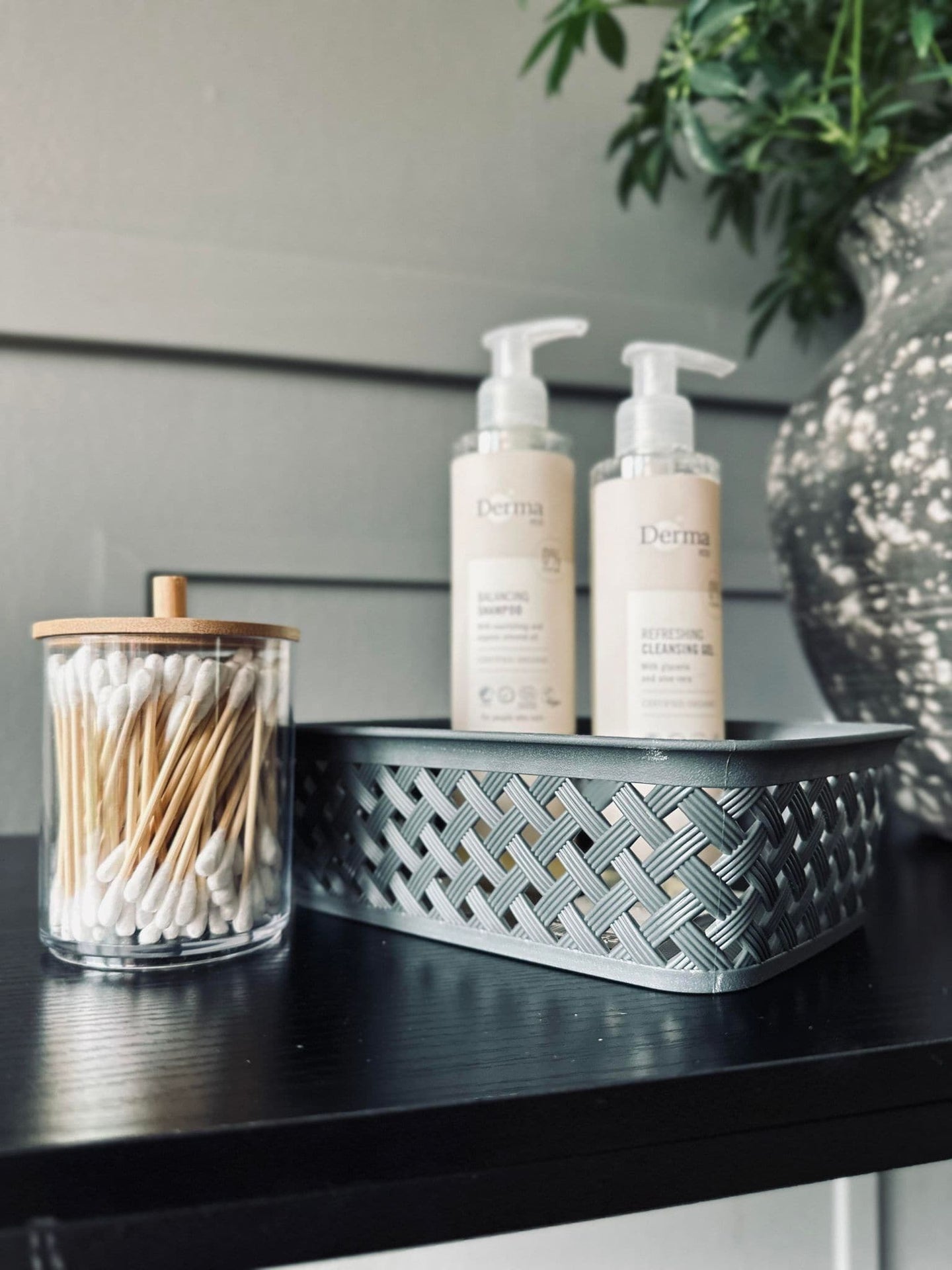 Kasse - Grå small - VIAMAJA.DK