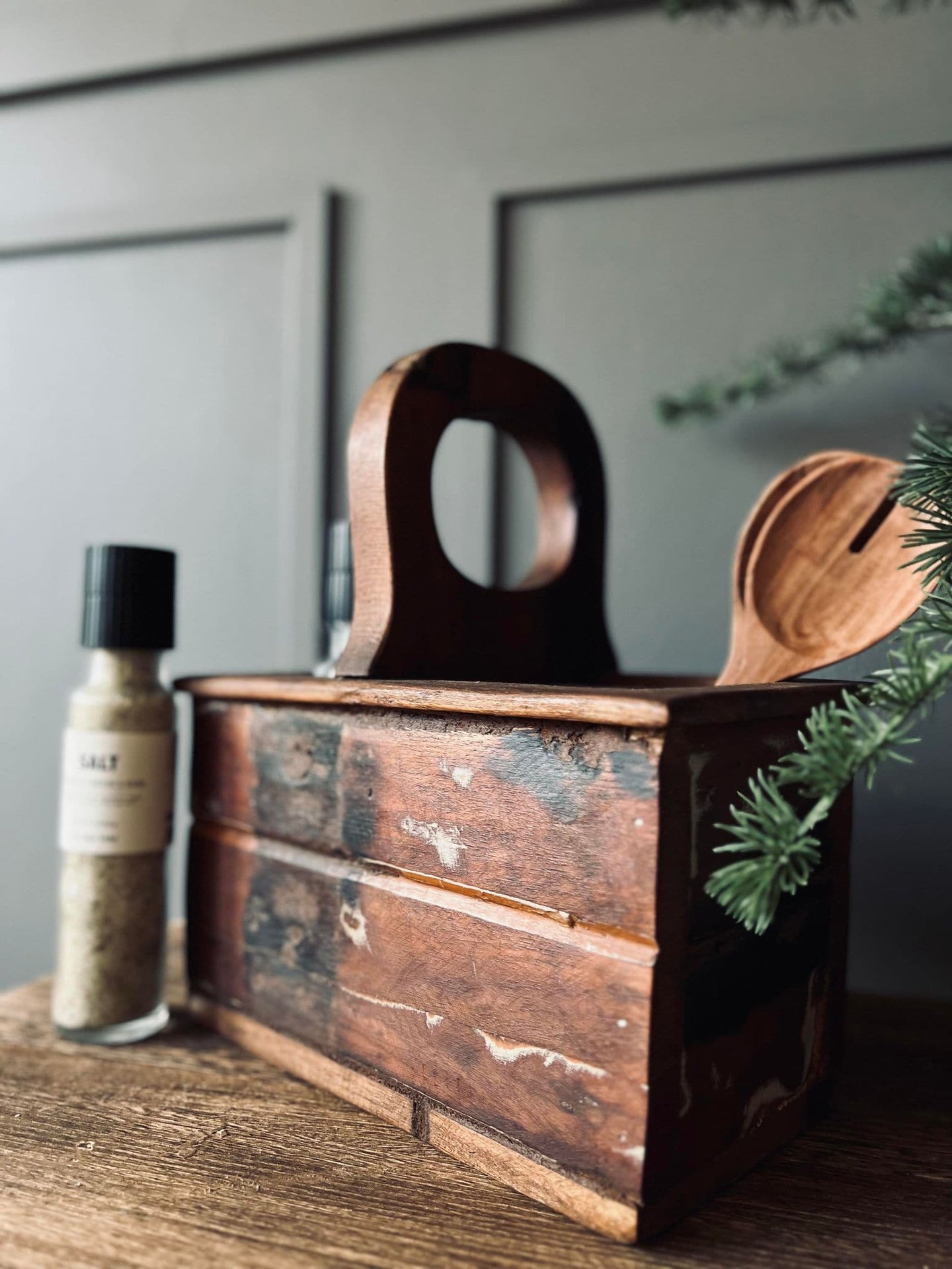 Kasse med 2 rum og hank - VIAMAJA.DK