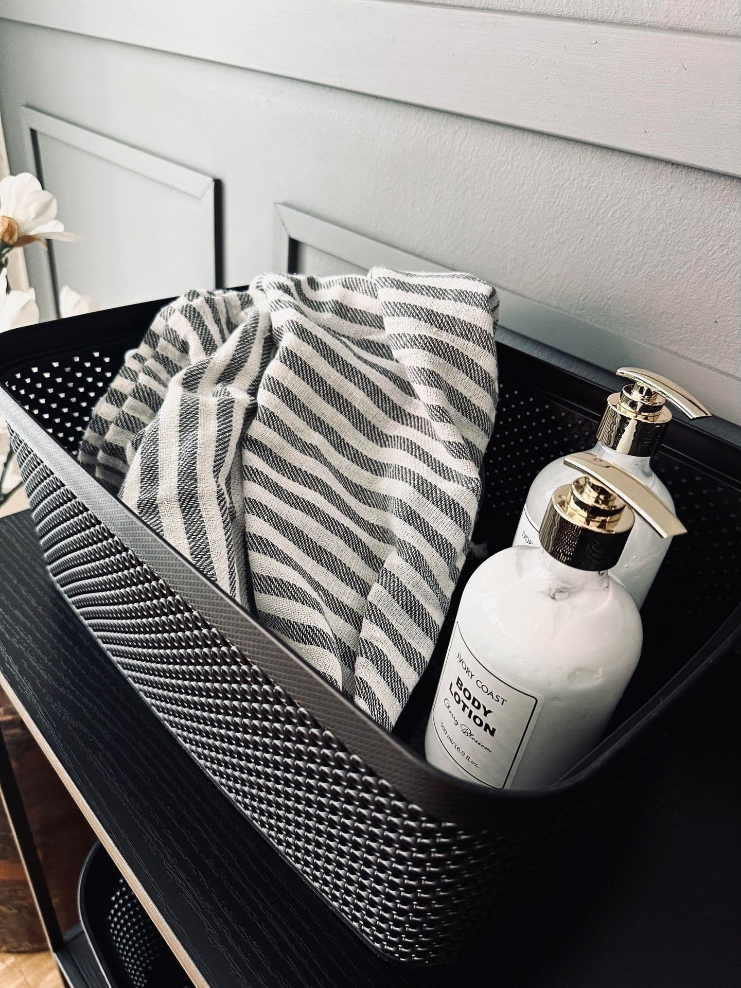 Kasse med låg - Medium VILA BLACK - VIAMAJA.DK