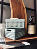 Förvaringslåda – Set om 2 st Dusty green