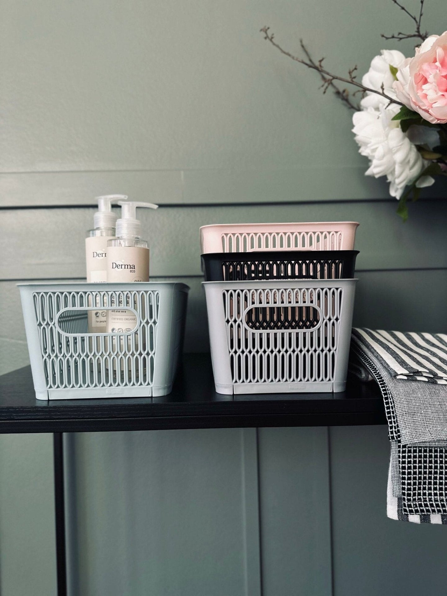 Kasse til opbevaring stabelbar – Color mix Lille - VIAMAJA.DK