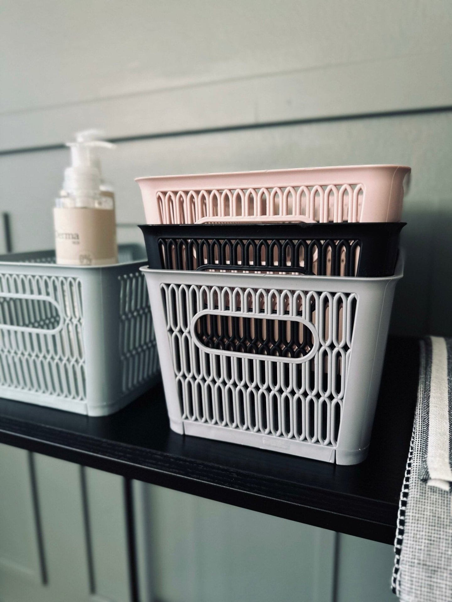 Kasse til opbevaring stabelbar – Color mix Lille - VIAMAJA.DK