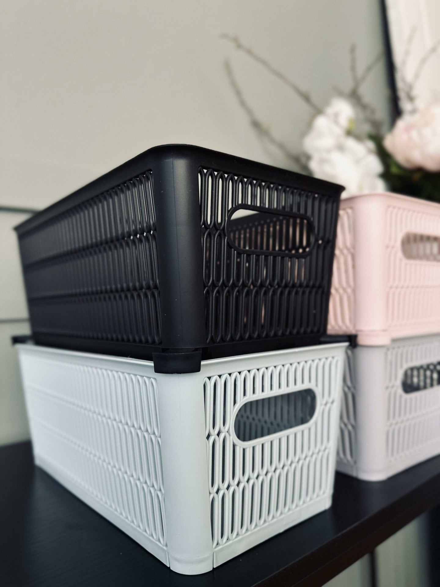 Kasse til opbevaring stabelbar – Color mix Lille - VIAMAJA.DK