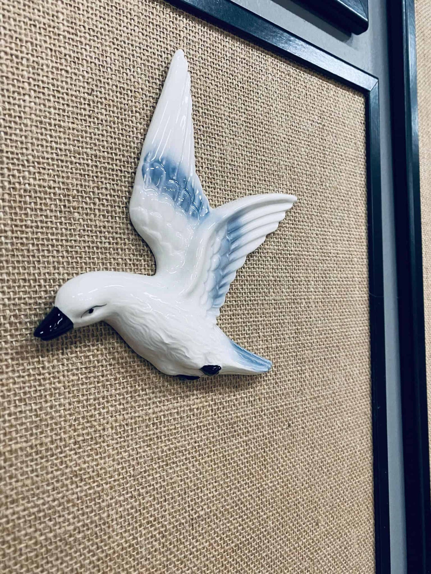 Keramik Fugl - Væg deko - VIAMAJA.DK