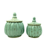 Keramikkruka med lock – Mint // Liten