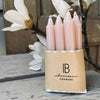 Kronljus paket à 10 st Malva Rose
