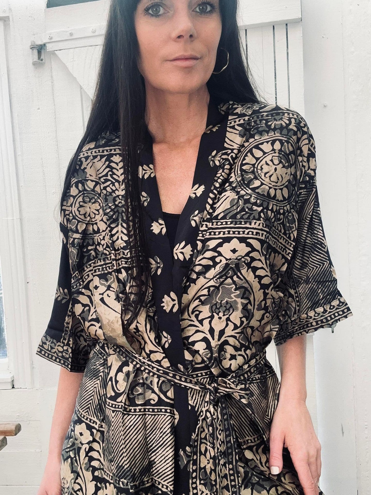 Kimono Black - VIAMAJA.DK