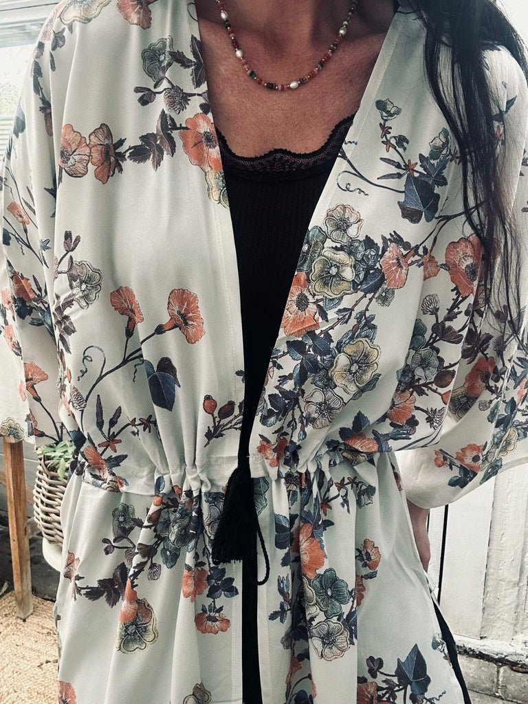 Kimono Flora Silk - VIAMAJA