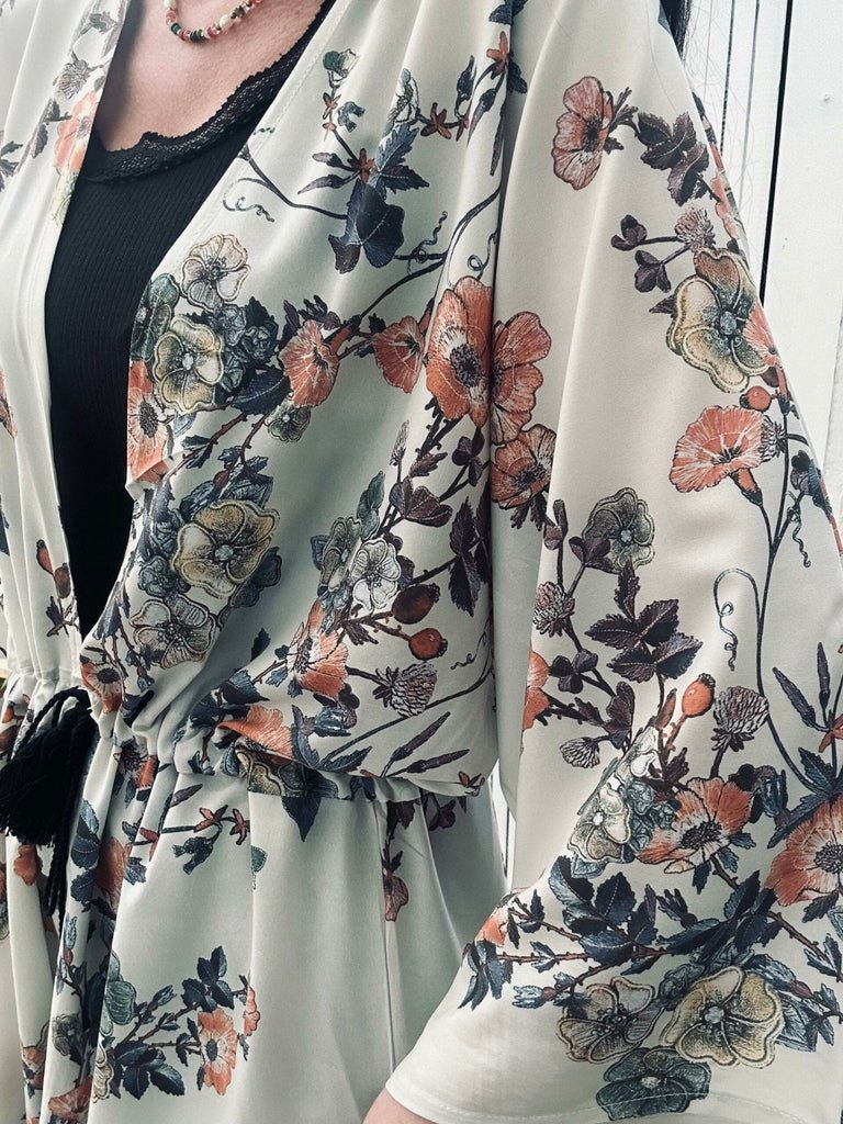 Kimono Flora Silk - VIAMAJA