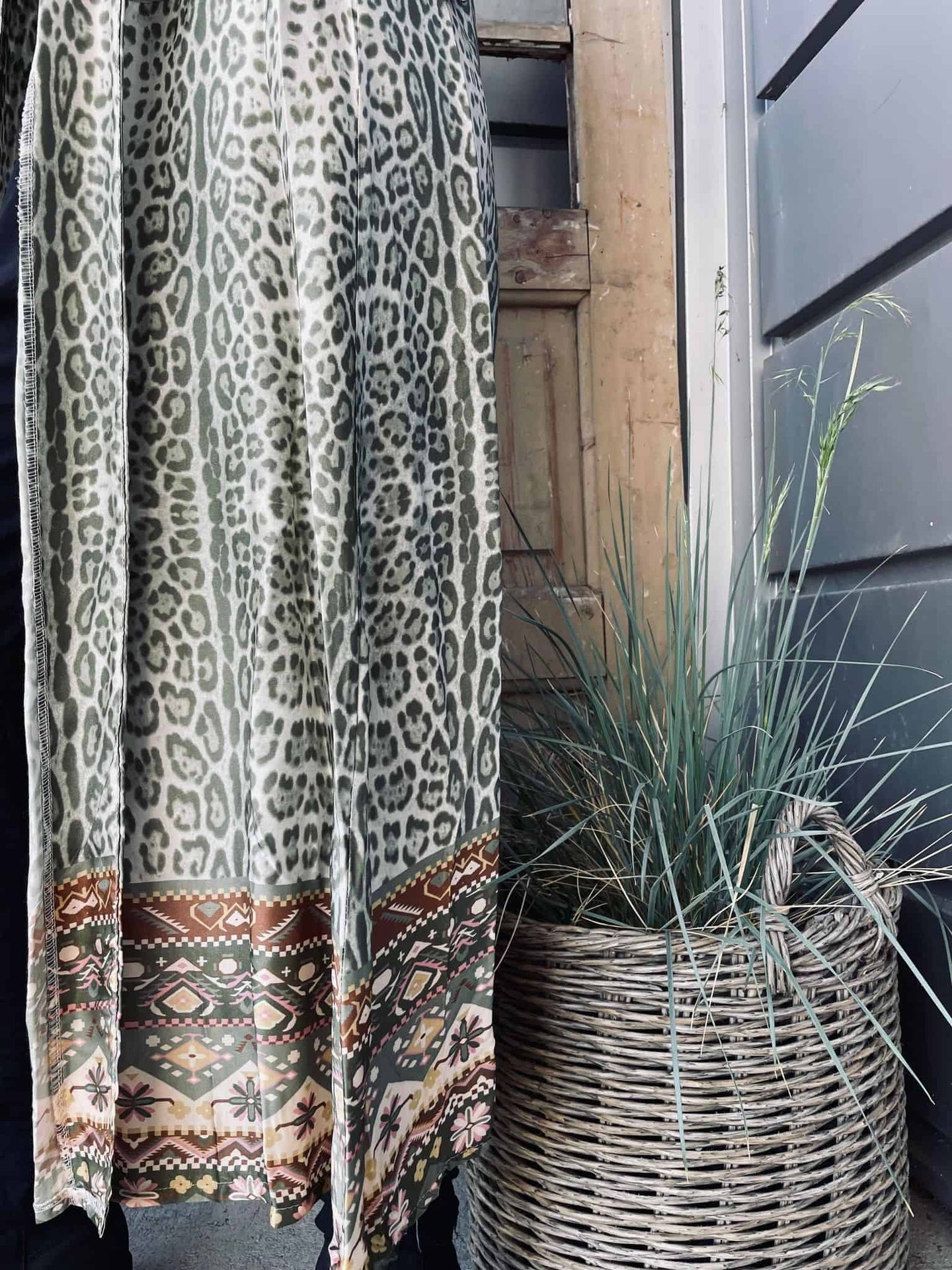 Kimono - Grøn - VIAMAJA.DK