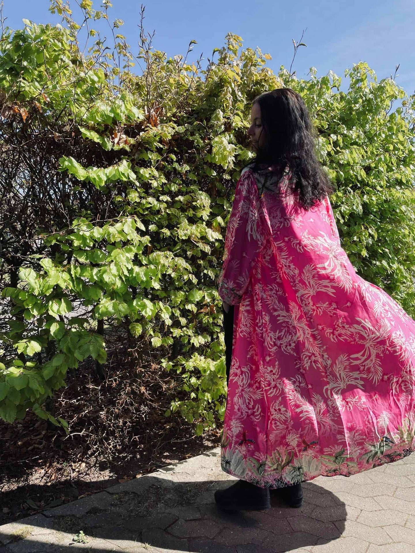 kimono WILD PINK - VIAMAJA.DK