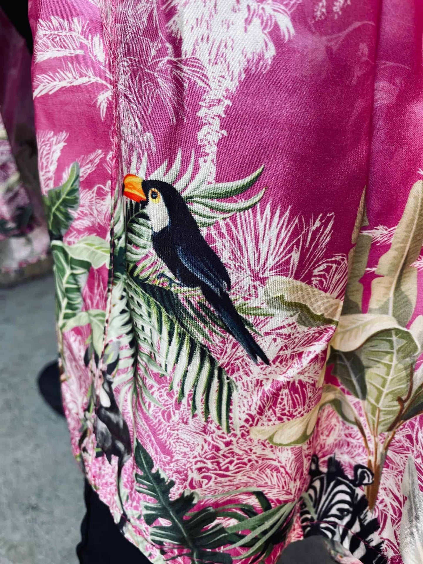 kimono WILD PINK - VIAMAJA.DK