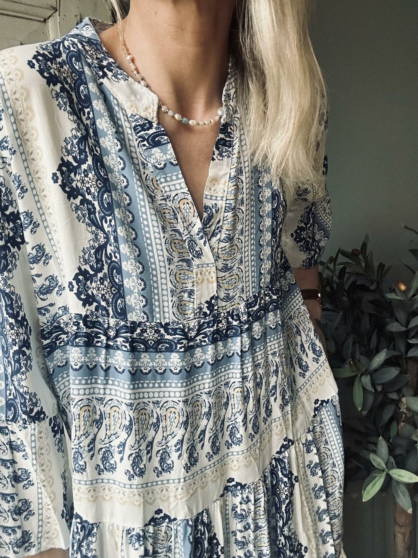 Kjole blue - VIAMAJA.DK