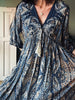 Klänning Boheme blue
