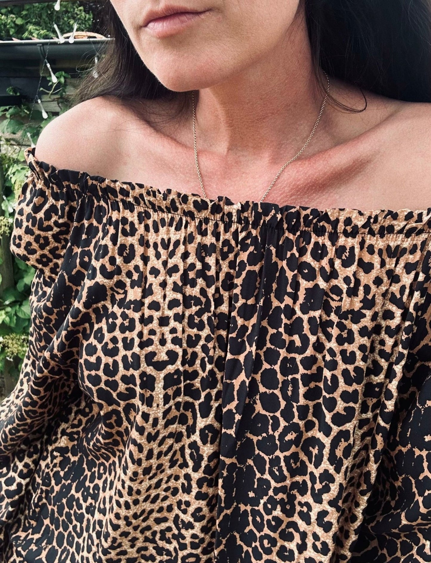 Kjole leopard – Lang - VIAMAJA.DK