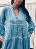 Klänning Silena blue