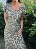 Klänning Soft leopard