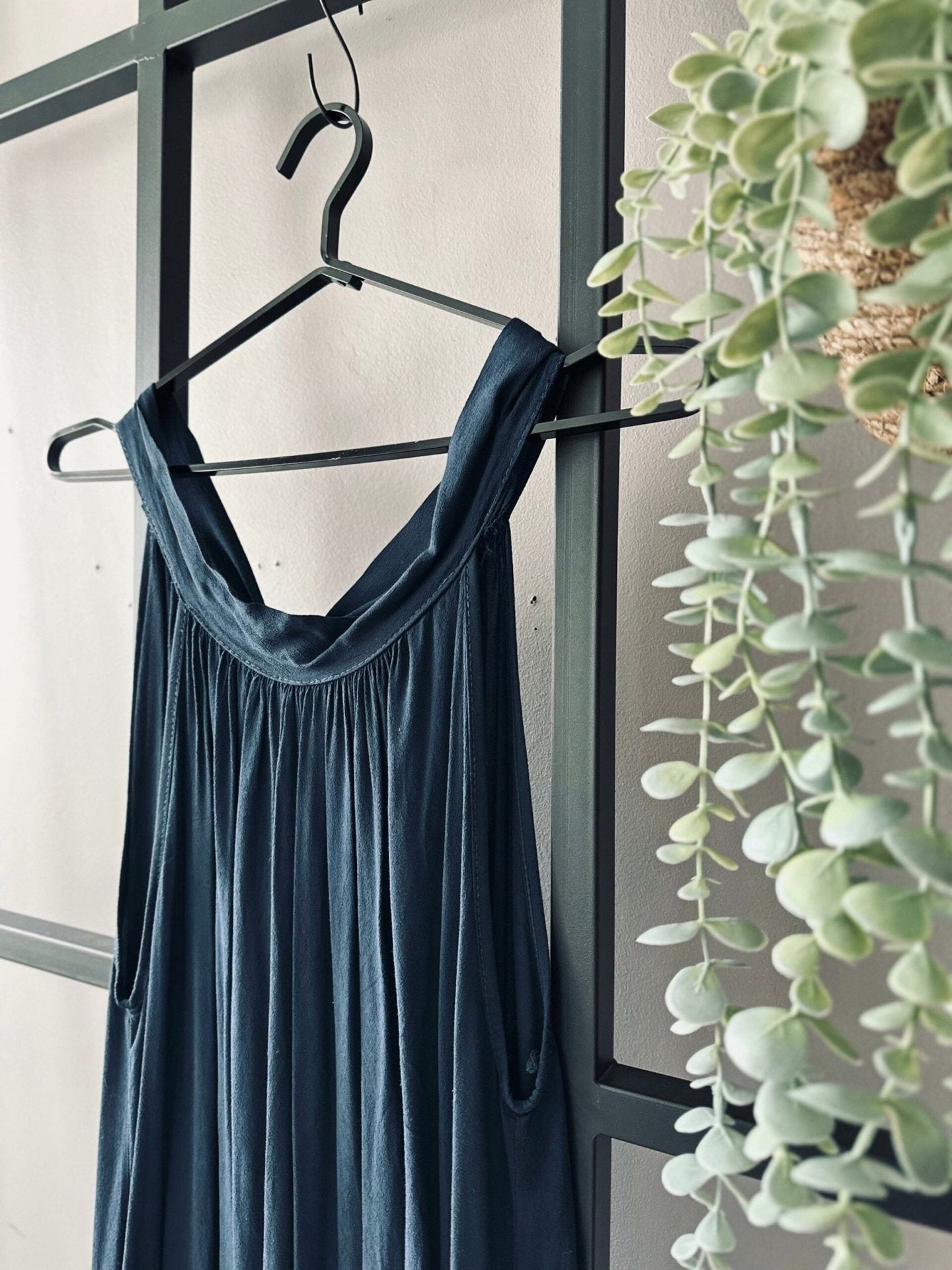 Kjole – Summer Navy - VIAMAJA.DK