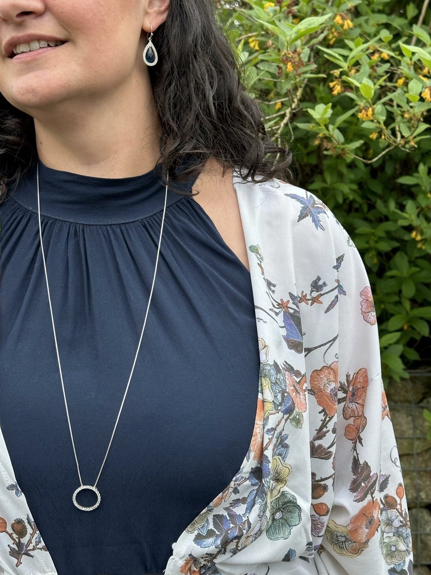 Kjole – Summer Navy - VIAMAJA.DK