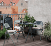 Hopfällbar stol i dämpad grön