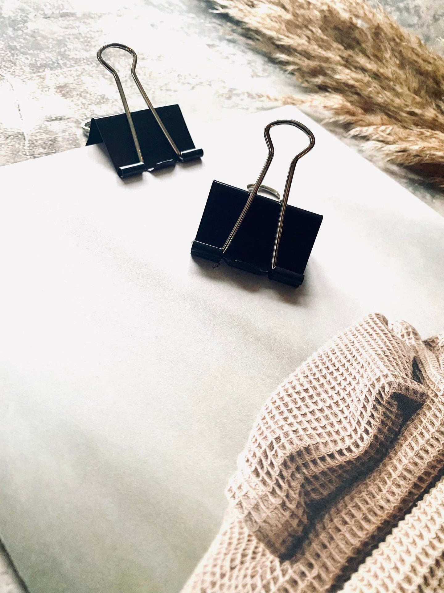 Klemme - Stor / Sort metal - VIAMAJA.DK