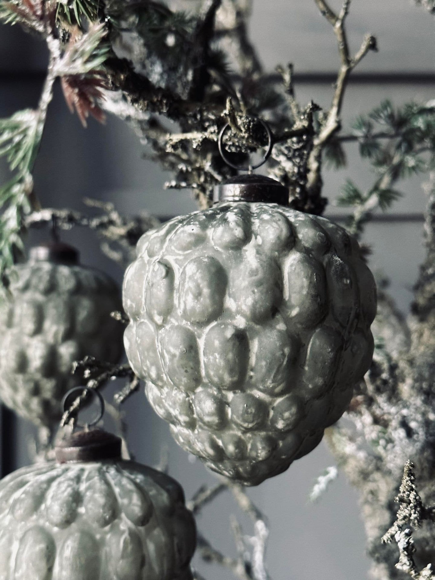 Kogle - 4 stk Antik Sølv - VIAMAJA.DK