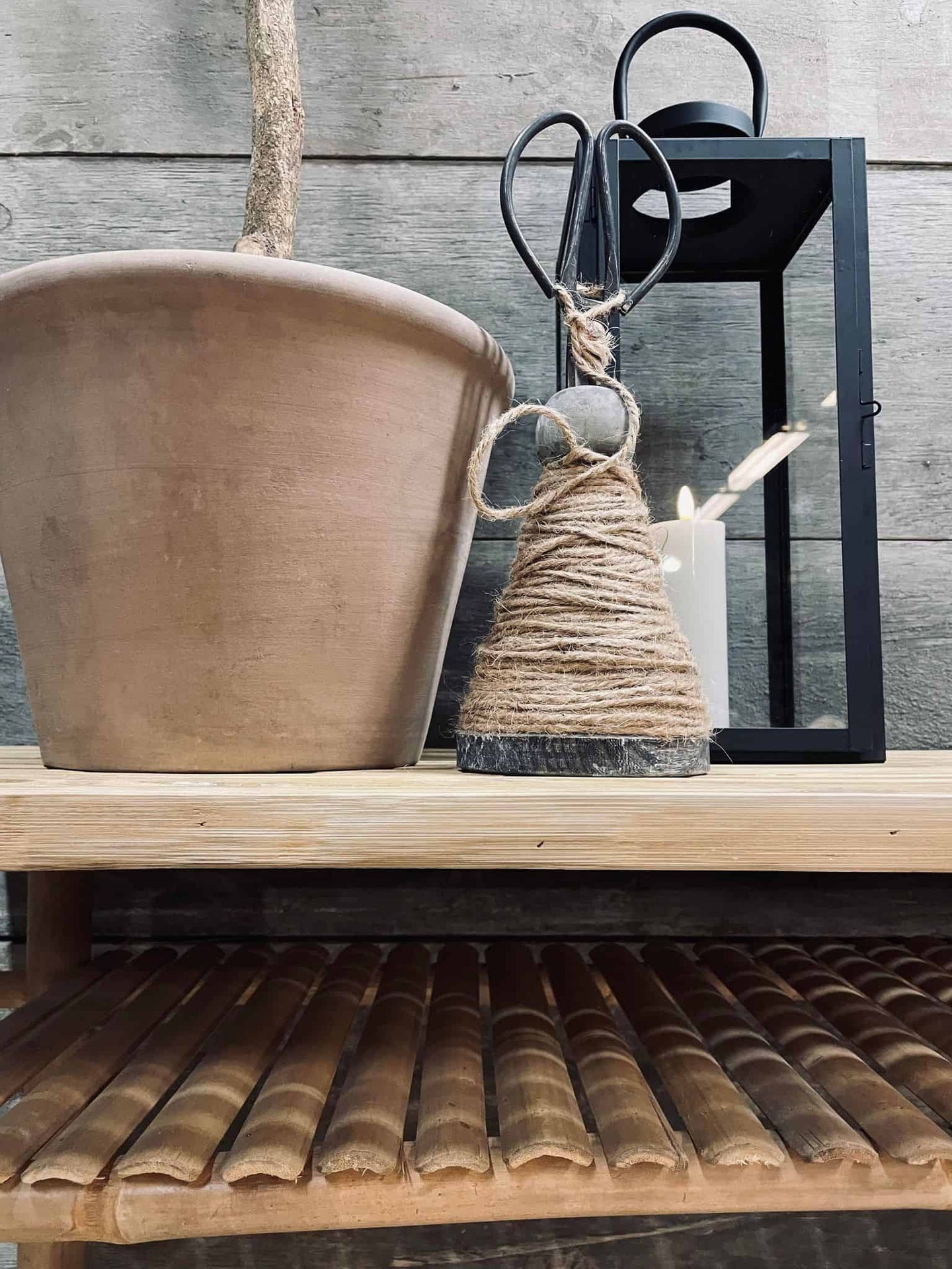 Konsolbord i bambus - VIAMAJA.DK