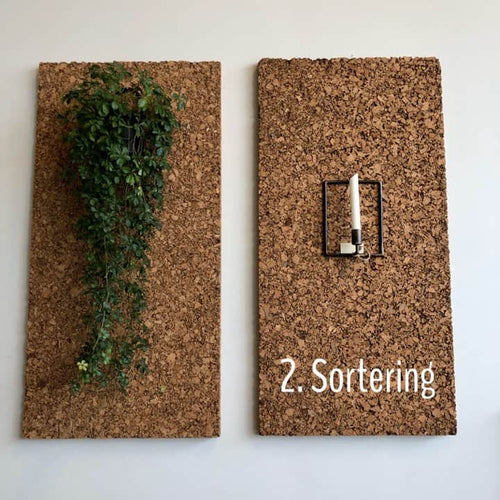 Korkplade - 2. Sortering TILBUD – kork 3 cm tykkelse - VIAMAJA.DK