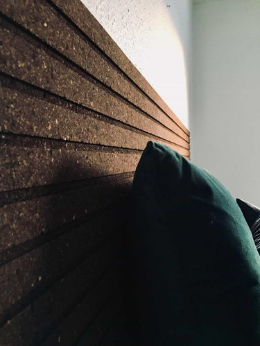 Korkplade med panel effekt - Støjdæmpende - VIAMAJA.DK