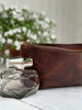 Kosmetikpåse Viamaja - Dark Cognac