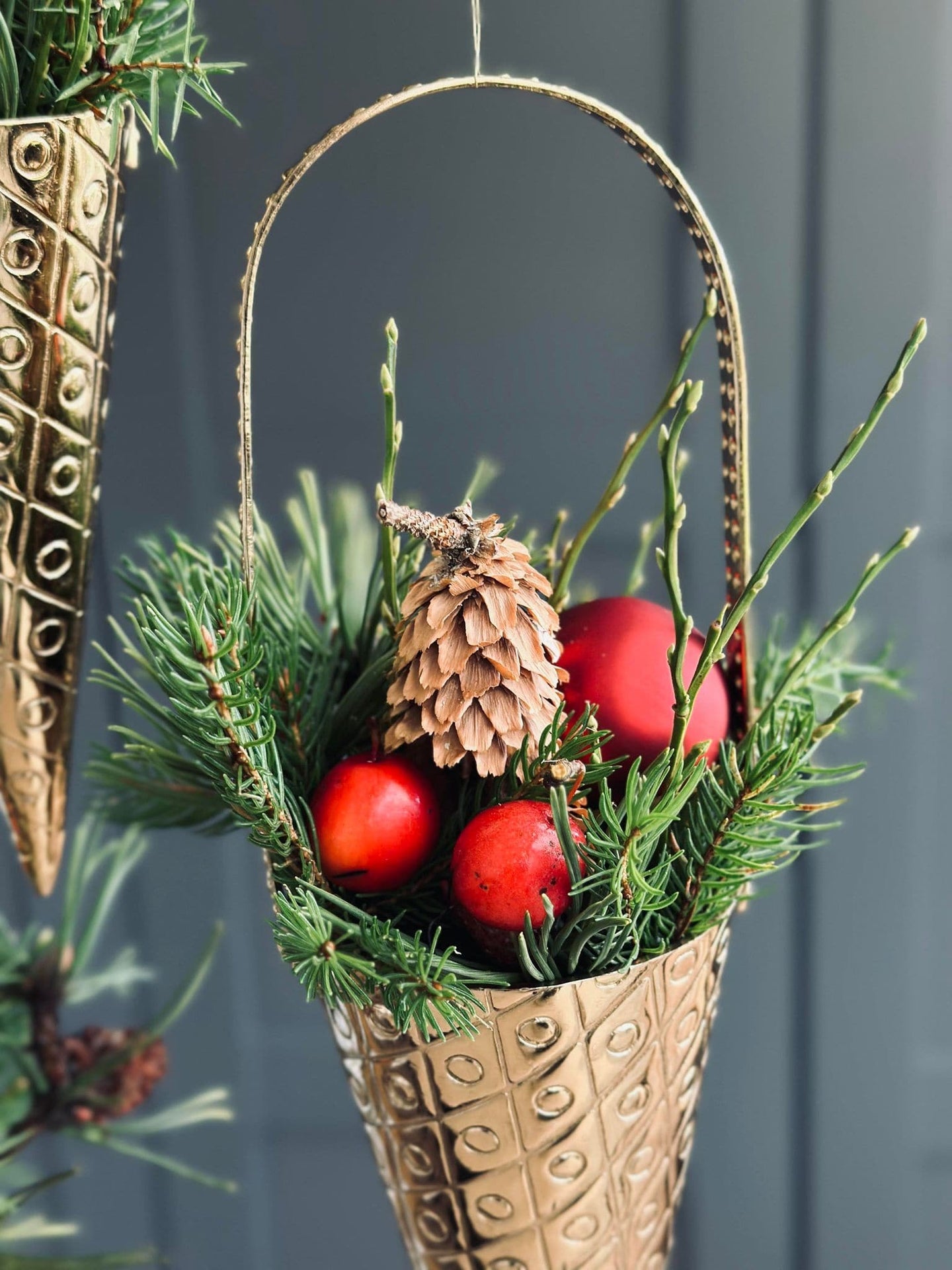 Kræmmerhus Messing 45cm - VIAMAJA.DK