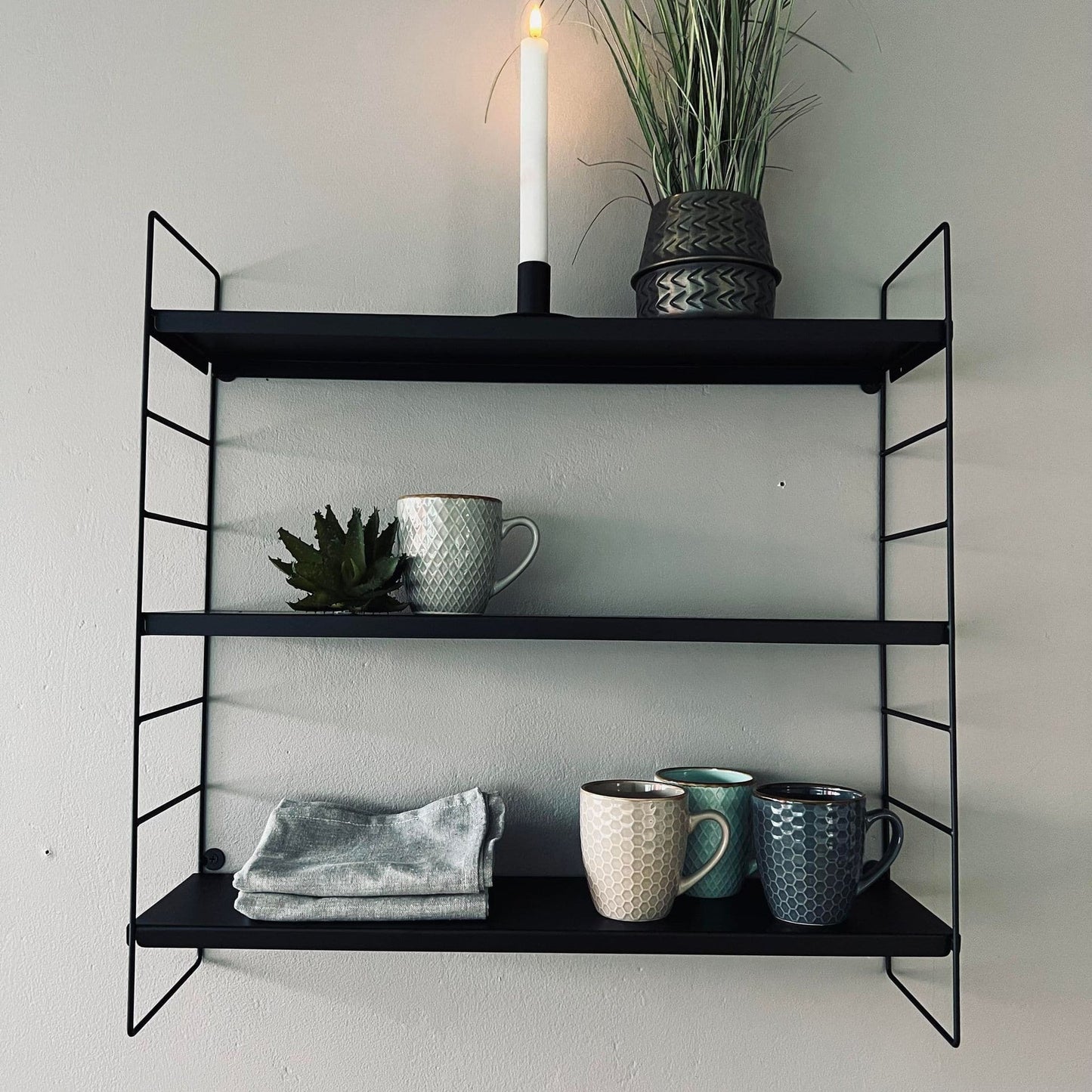 Krus blandet farver - 4 stk - VIAMAJA.DK