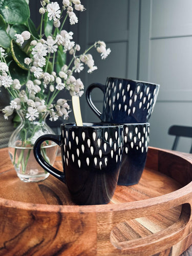 Krus i stentøj – Nordic blue - VIAMAJA.DK