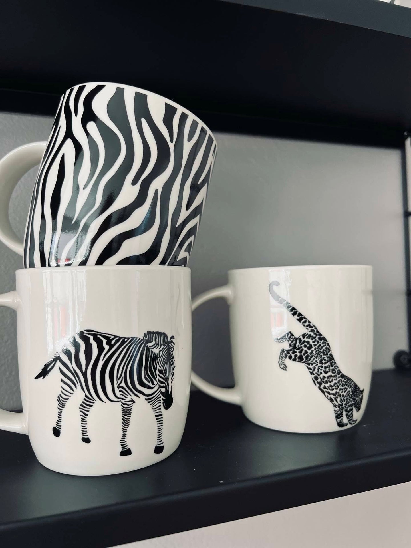 Krus med dyreprint - MIX - VIAMAJA.DK