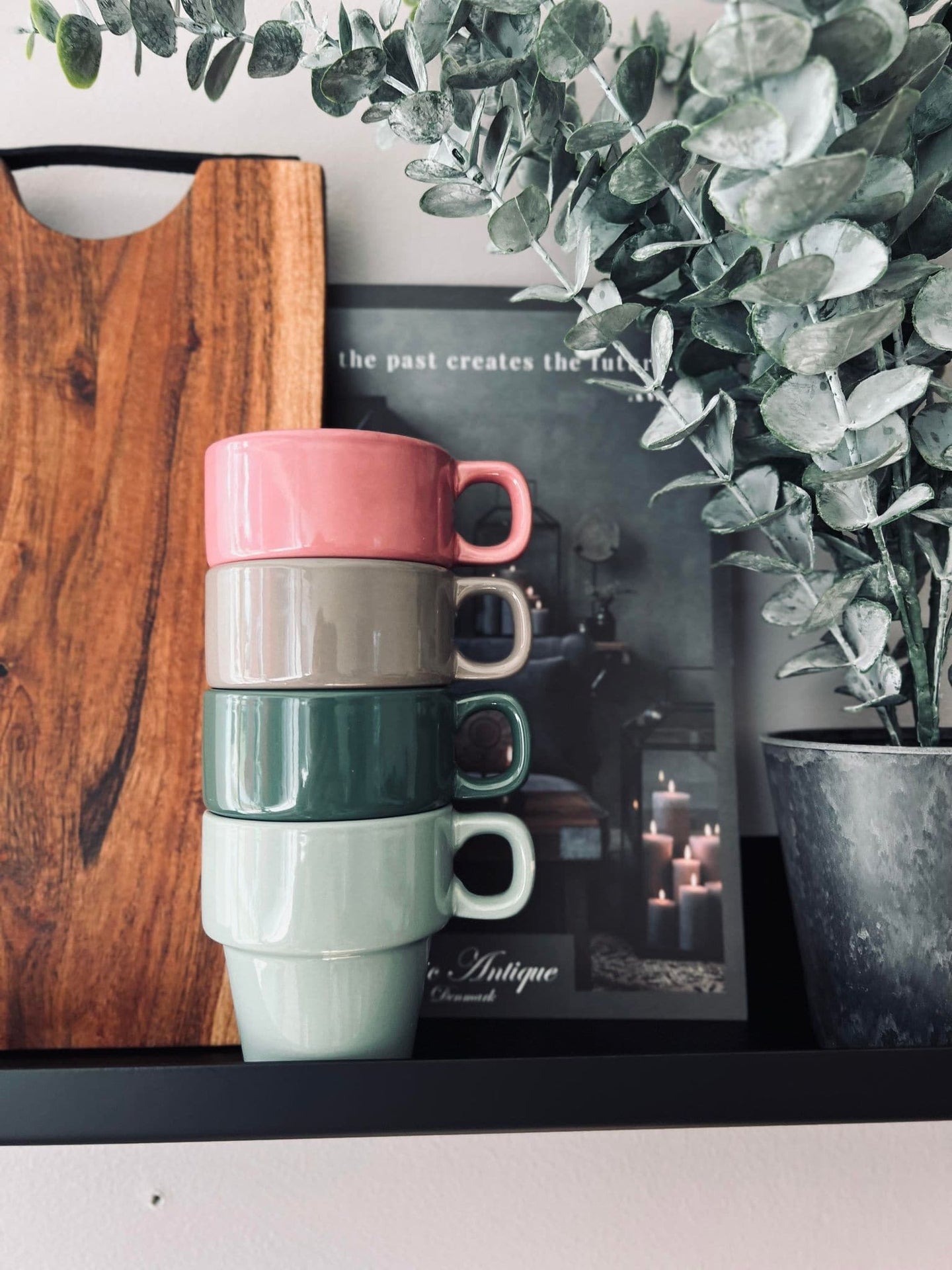 Krus MILLE i blandet farver - 4 stk - VIAMAJA.DK