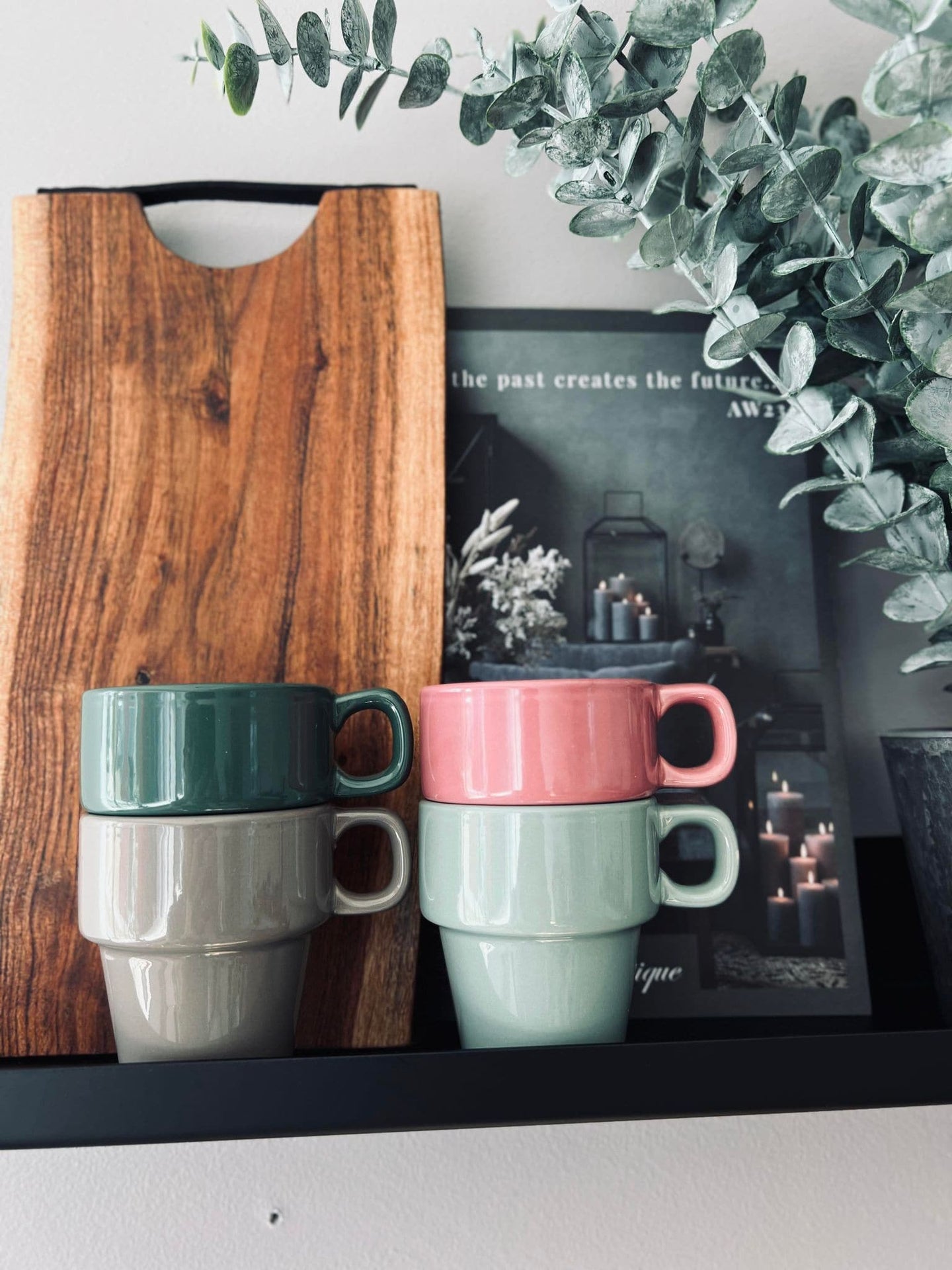 Krus MILLE i blandet farver - 4 stk - VIAMAJA.DK