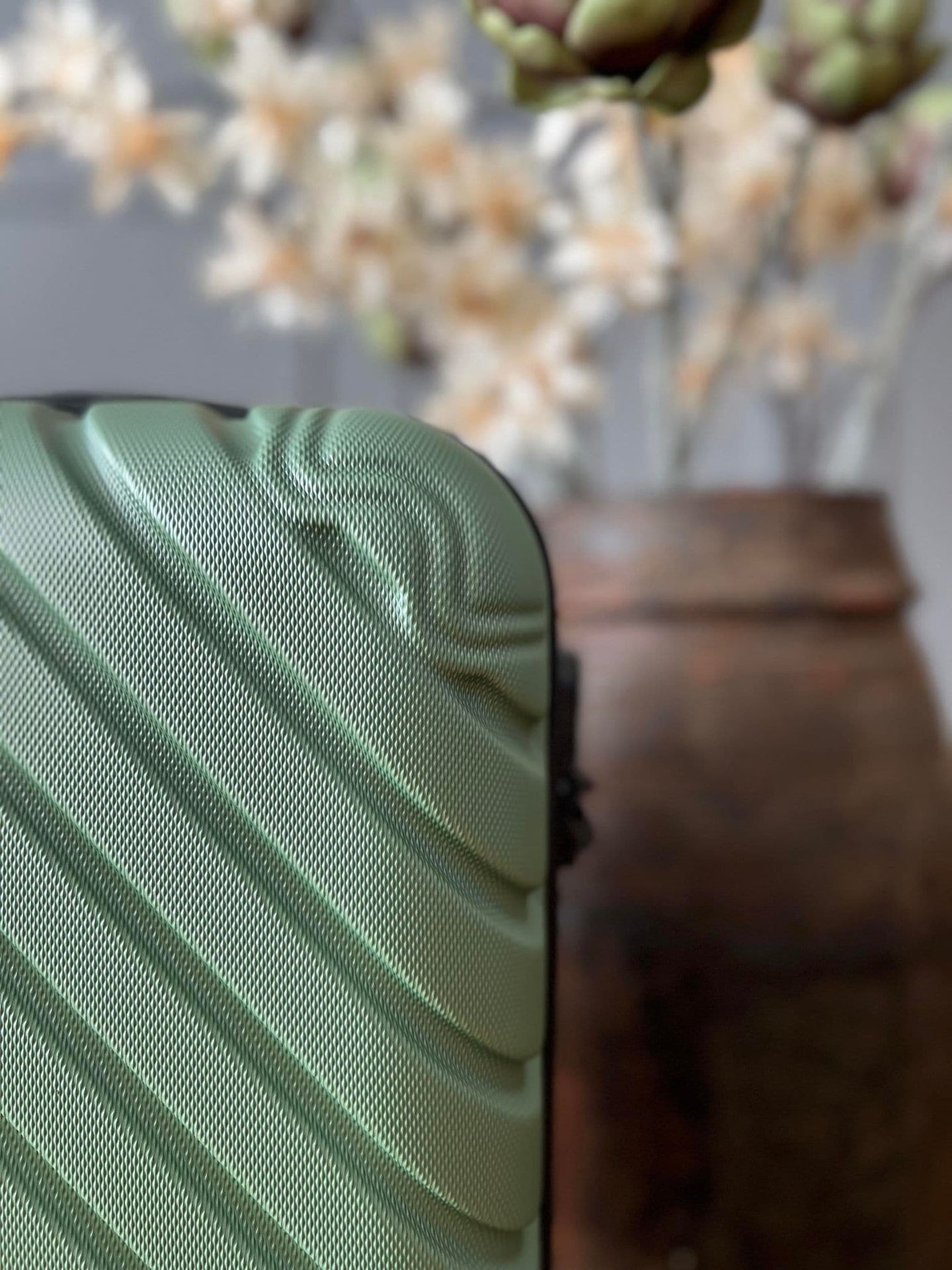 Kuffert - Grøn 28 liter - Kabine godkendt - VIAMAJA.DK