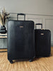 Set med 2 resväskor - Black Croco