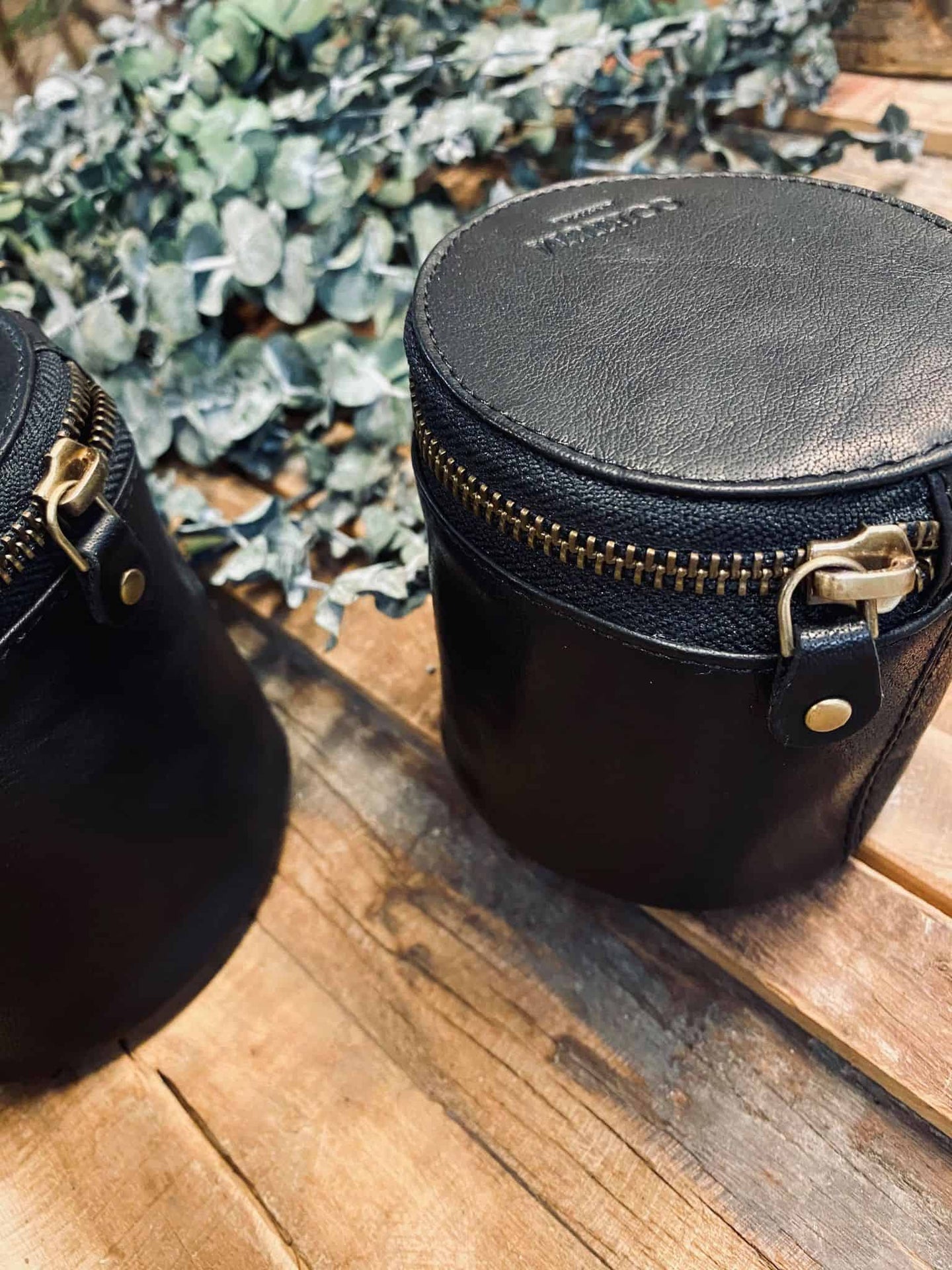 Læder box , Lille – Sort - VIAMAJA.DK