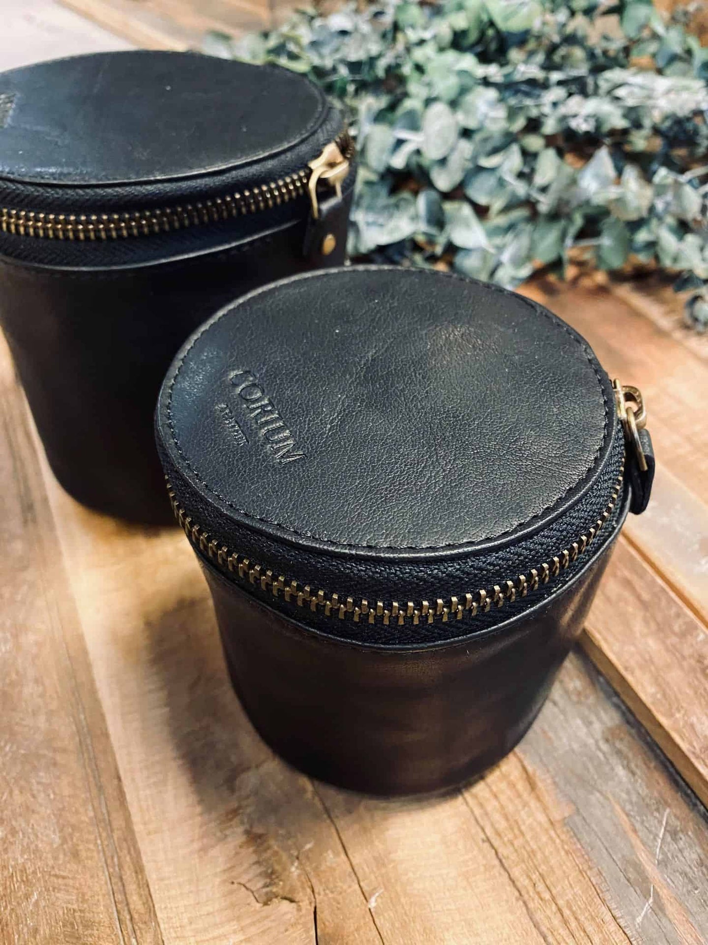 Læder box , Lille – Sort - VIAMAJA.DK