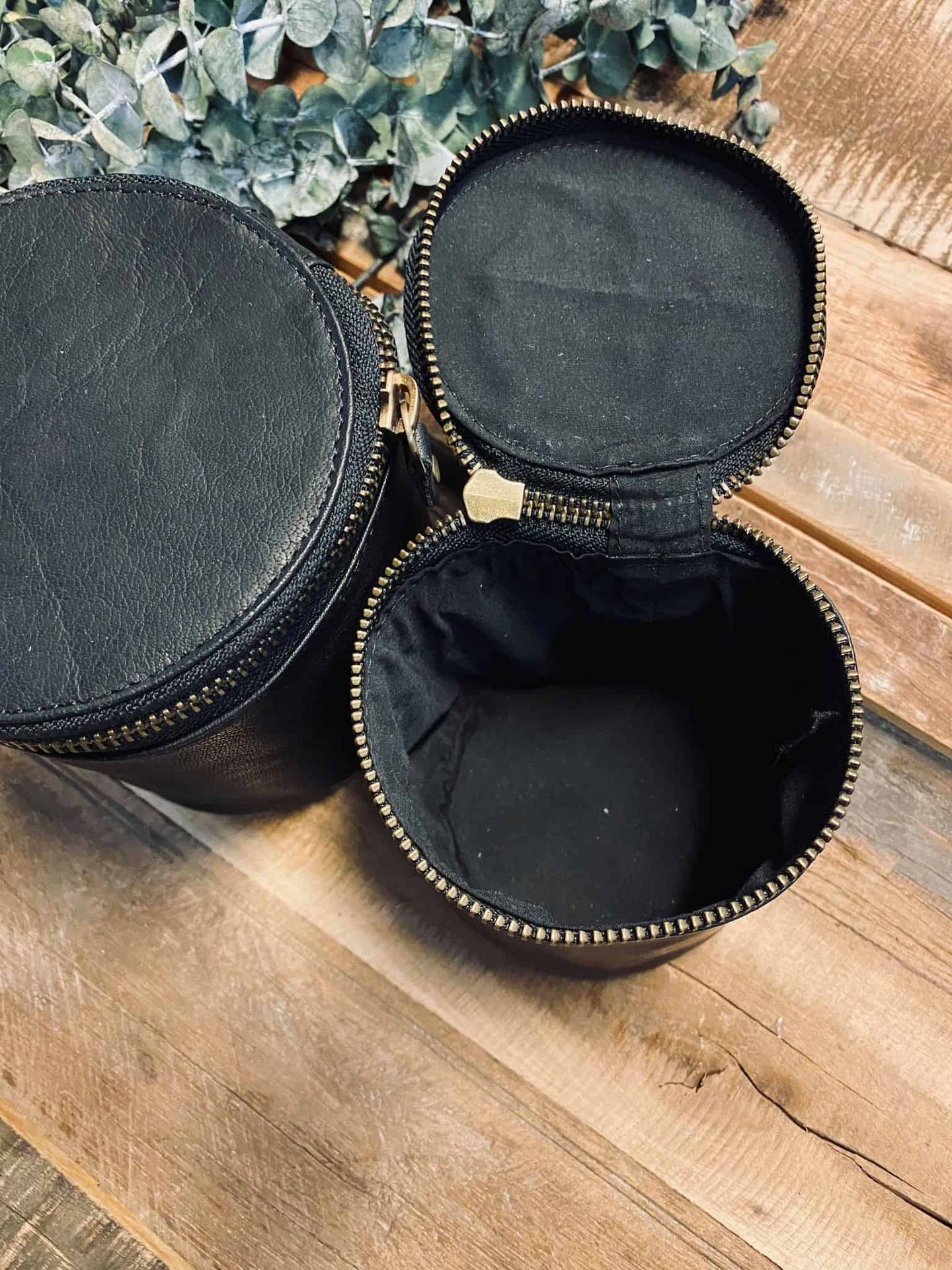 Læder box , Lille – Sort - VIAMAJA.DK