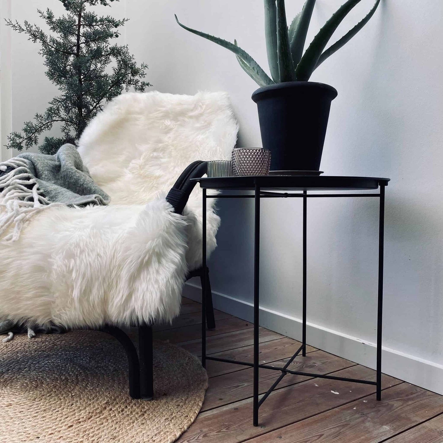 Lammeskind – Hvid 140cm - VIAMAJA.DK