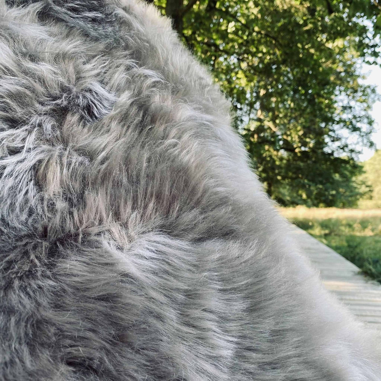 Lammskinn i moccafärg - VIAMAJA.DK